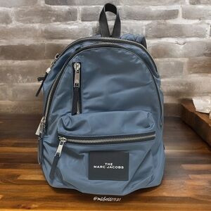 MARC JACOBS New York Nylon Blue Mirage Backpack BRAND NEW